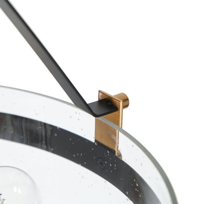 Lienato 2-Light Black Semi-Flush Mount Lights