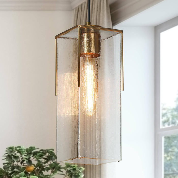 Athana 1-Light Brass Pendant Light
