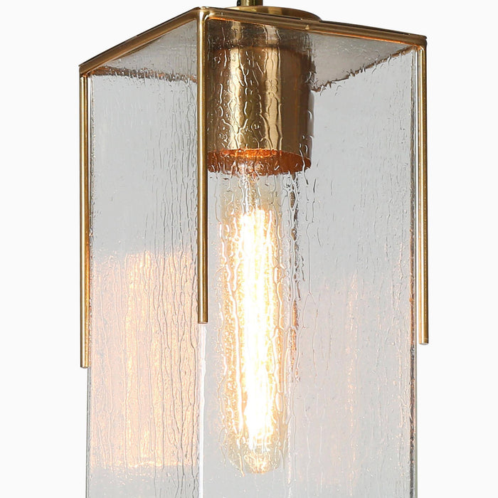 Athana 1-Light Brass Pendant Light