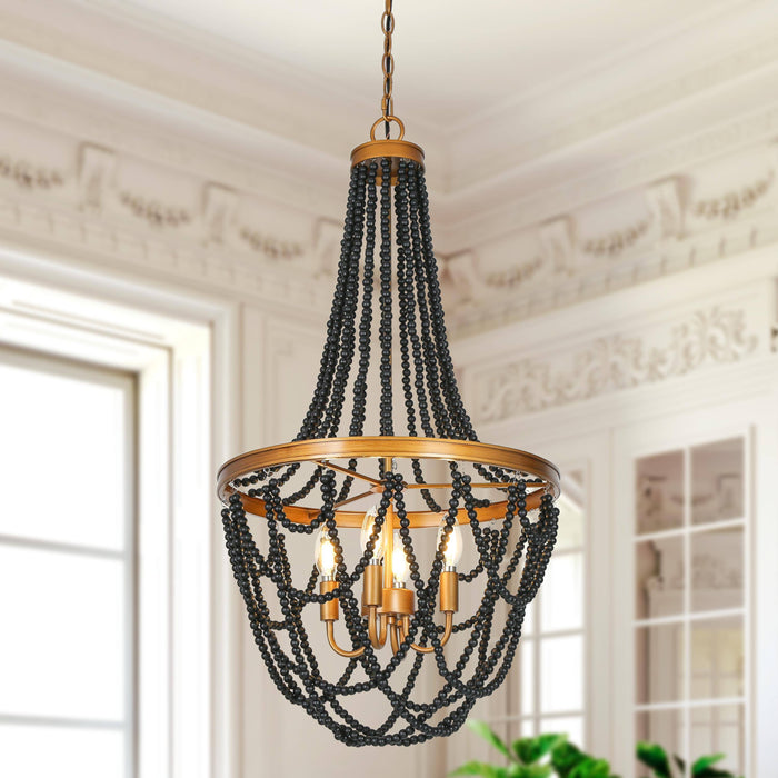 Mushira 4-Light Chandelier