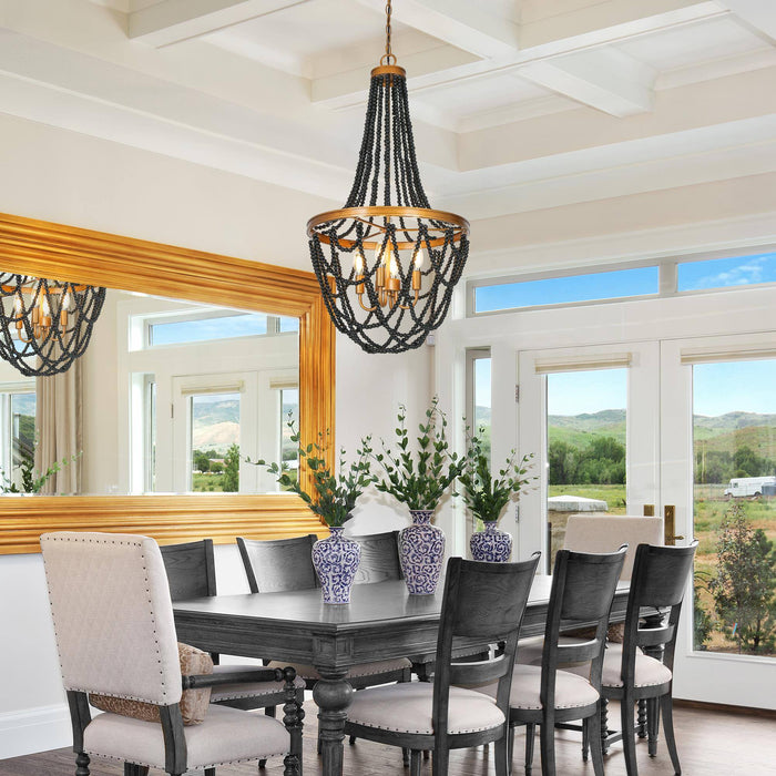 Mushira 4-Light Chandelier