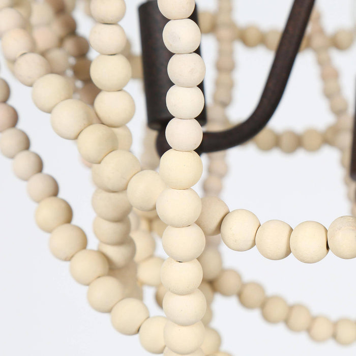 Mitzvah 4-Light Gold Chandelier