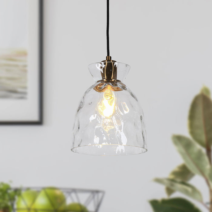 Smatila 1-Light Brass Pendant Lights