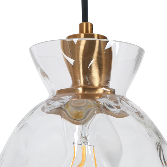 Smatila 1-Light Brass Pendant Lights
