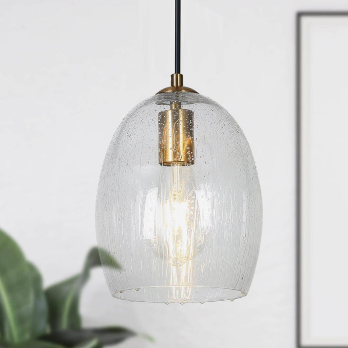 Wenlisa 1-Light Brass Pendant Lights