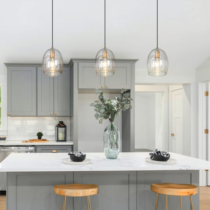 Wenlisa 1-Light Brass Pendant Lights