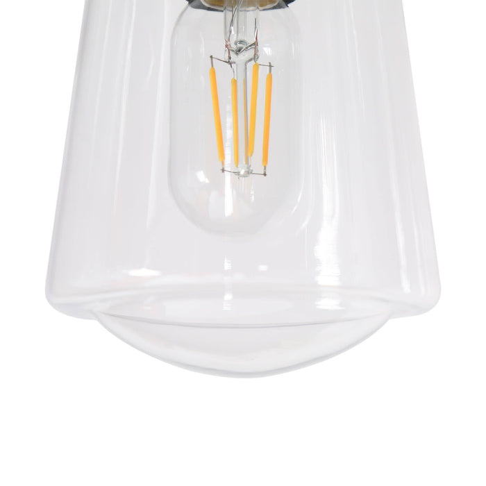 Curoen 5-Light Black and Brass Island Lights