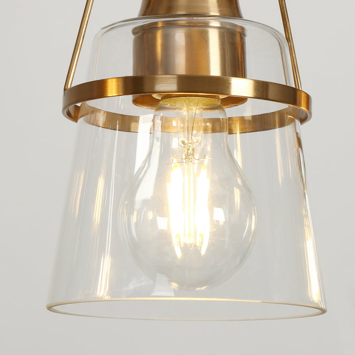 Dendro 5-Light Brass Island Lights
