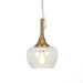 1-Light Glass Pendant Lights - Belles Lighting