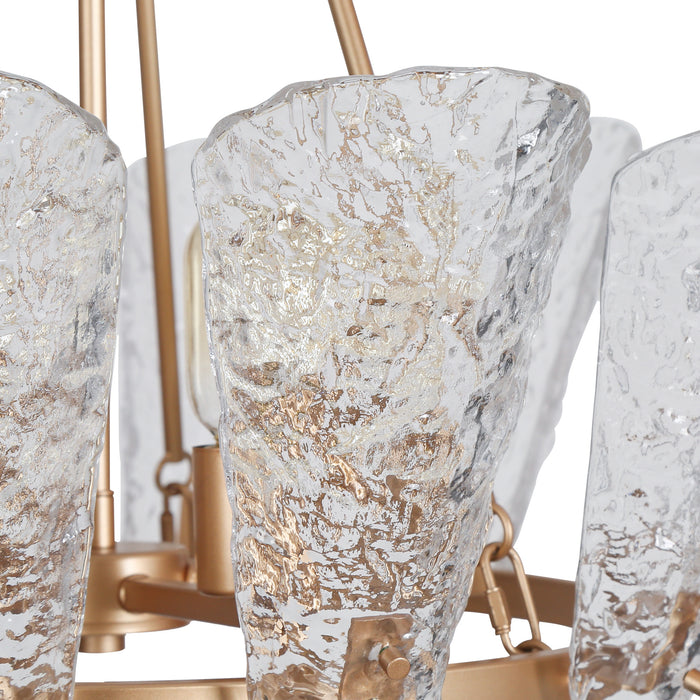 Aufenro 6-Light Gold Chandeliers