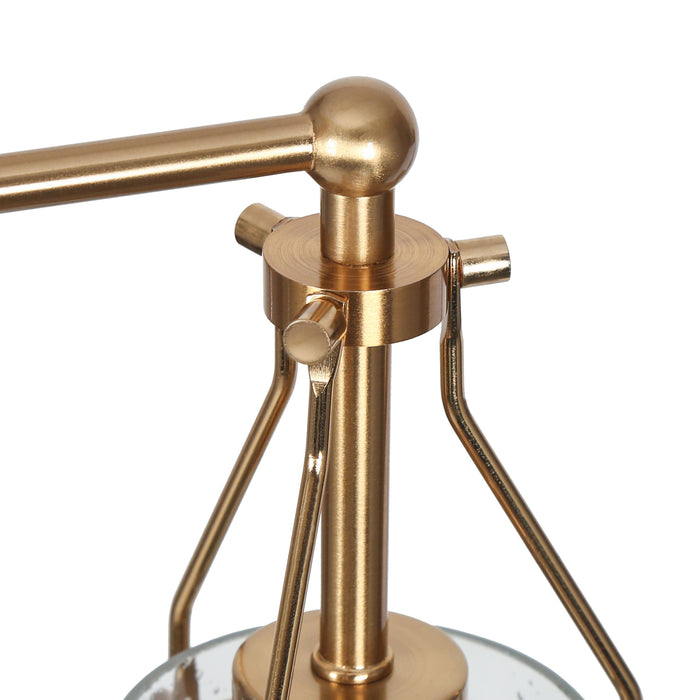 Auisre 5-Light Brass Chandelier