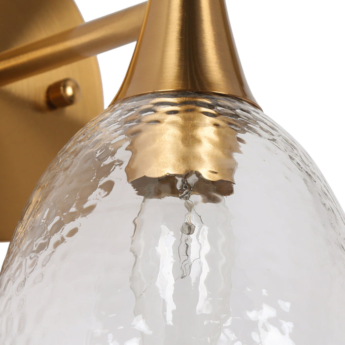 Cymerl 1-Light Brass Wall Sconce