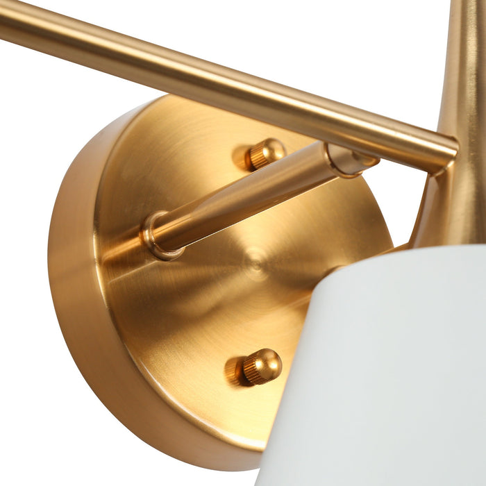 Idaikos 4-Light Brass Bathroom Vanity Lights
