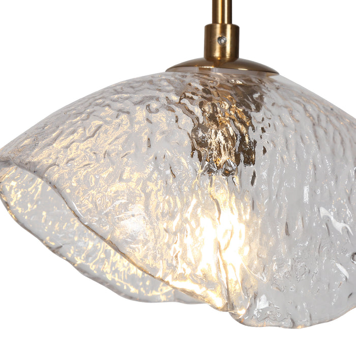 Evange 3-Light Black and Brass Chandeliers