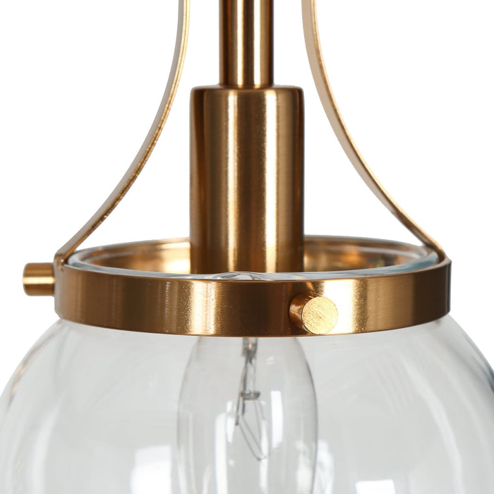Nivella 6-Light Black and Brass Chandeliers