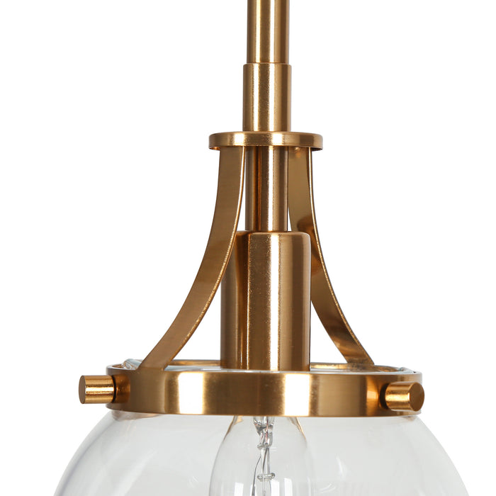 Nivella 1-Light Brass Pendant Lights