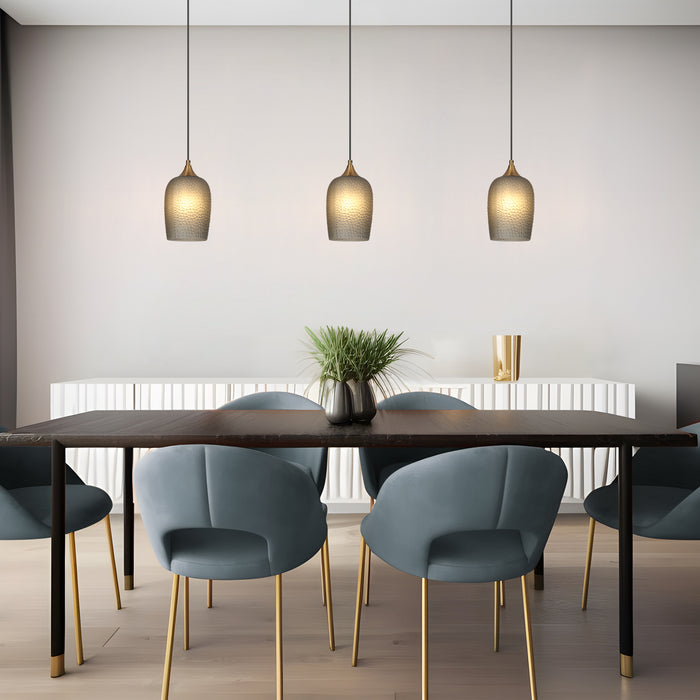 Elvisse 1-Light Brass Pendant Lights
