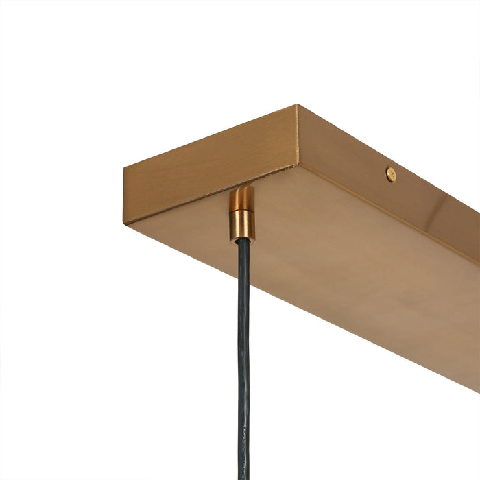 Elvisse 1-Light Brass Pendant Lights