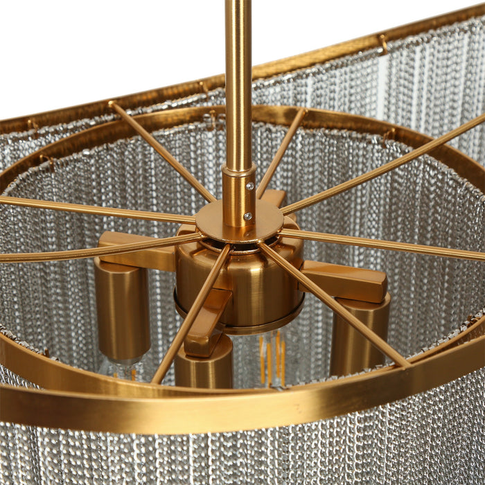 Drelmyn 4-Light Brass Island Lights