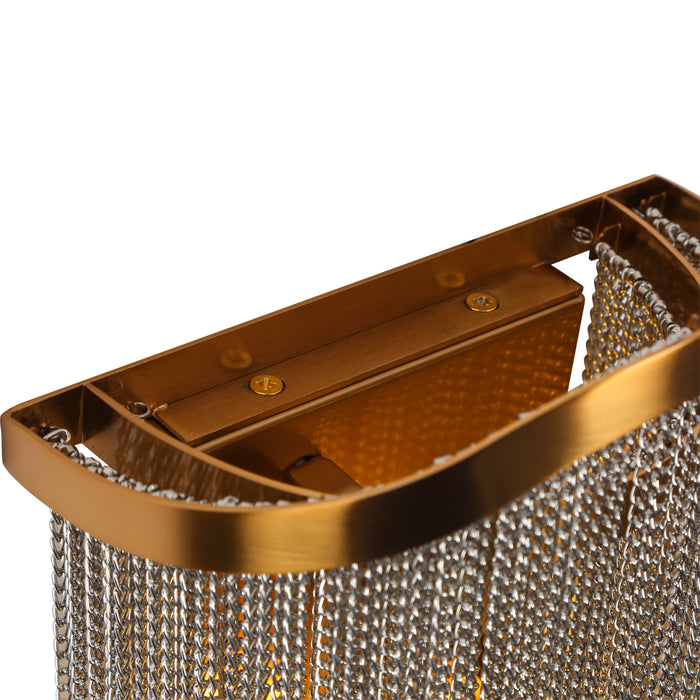 Drelmyn 2-Light Brass Wall Sconce