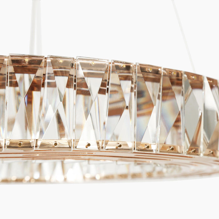 Nexoria 1-Light LED Gold Chandeliers