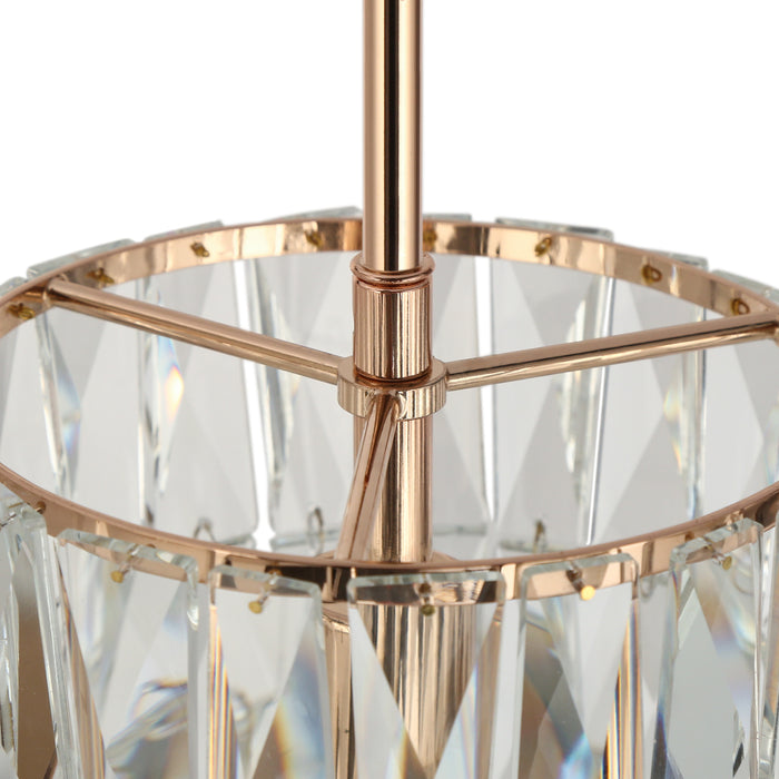 Nexoria 1-Light Gold Pendant Light