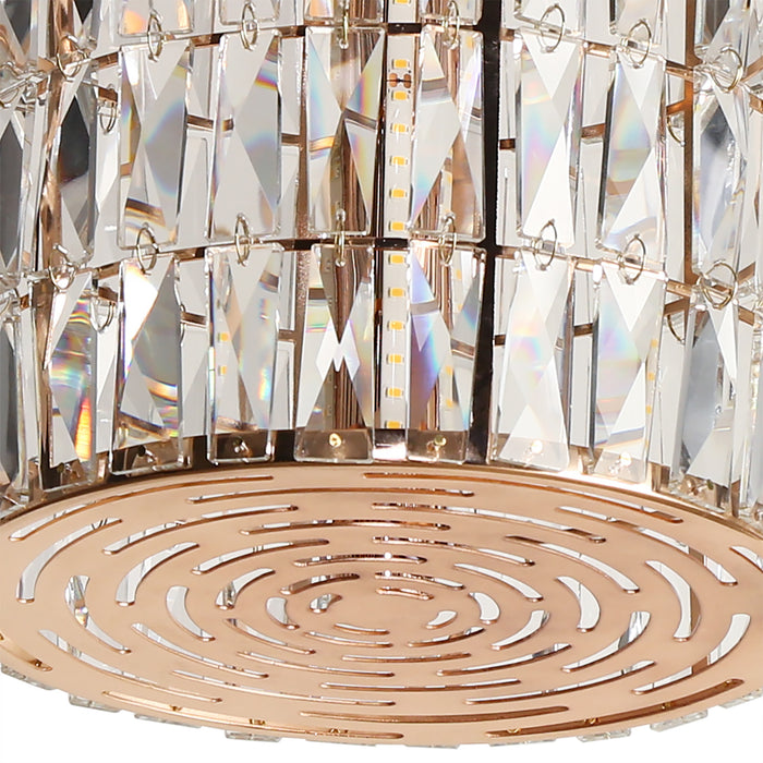 Nexoria 1-Light LED Gold Pendant Light