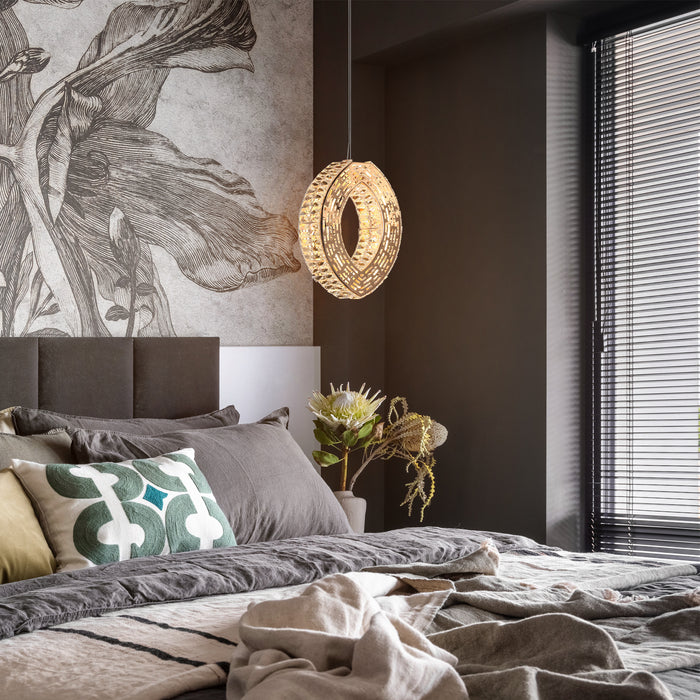 Erylis 1-Light LED Gold Pendant Light