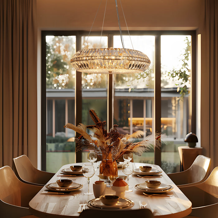 Qirvane 10-Light Brass Chandelier