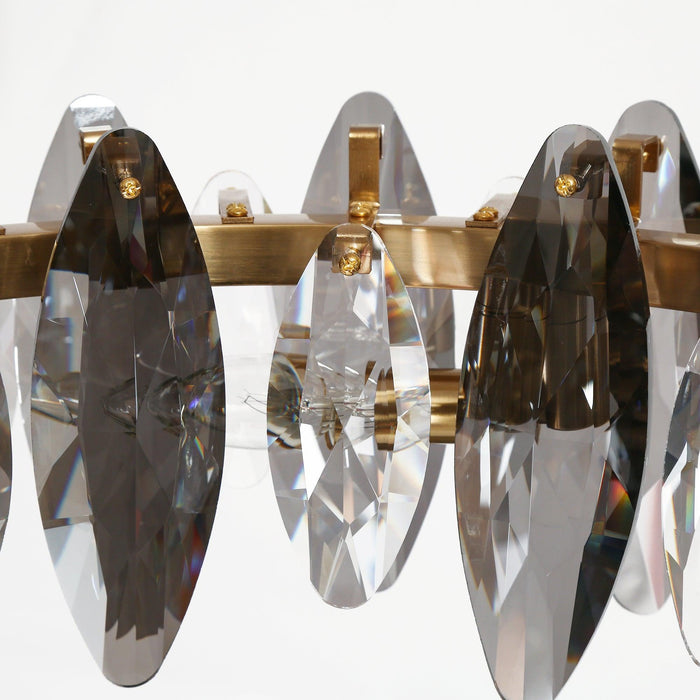 Erython 6-Light Brass Chandeliers