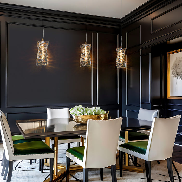 Ravira 1-Light LED Brass Pendant Light
