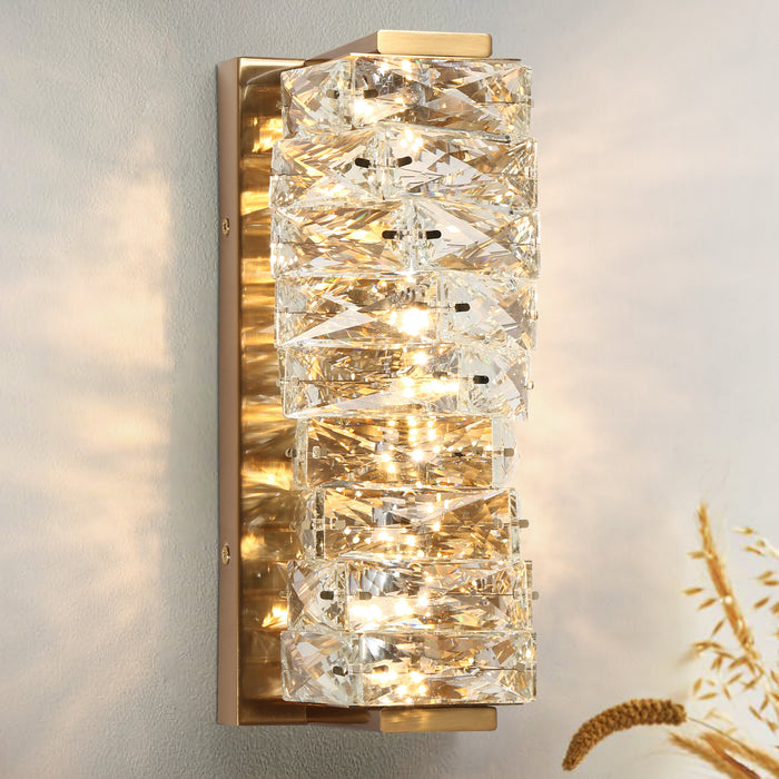 Ravira 1-Light LED Gold Wall Sconces