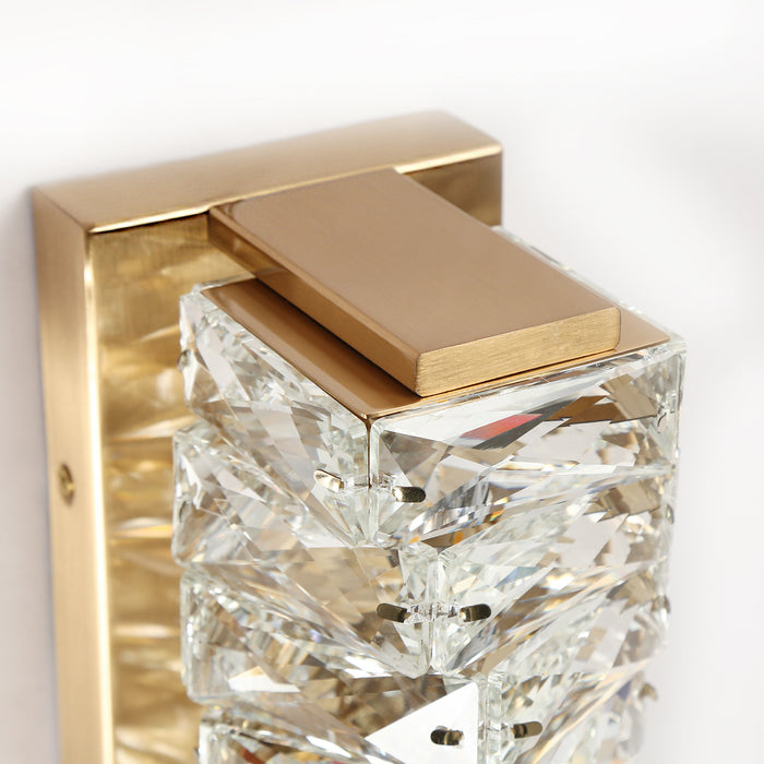 Ravira 1-Light LED Brass Wall Sconce