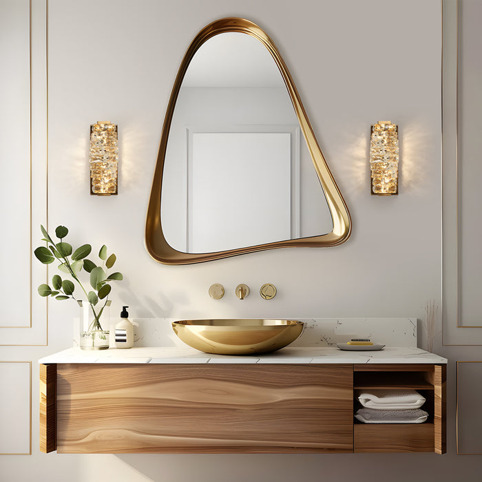 Ravira 1-Light LED Brass Wall Sconce