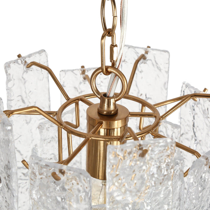 Engaver 1-Light Brass Pendant Lights