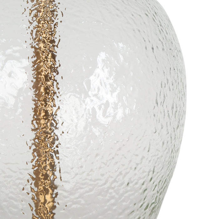 Flabel 1-Light Gold Table Lamp