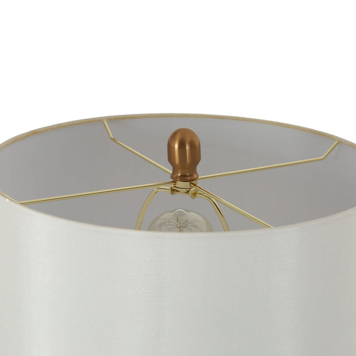 Quintil 1-Light Blue Table Lamps