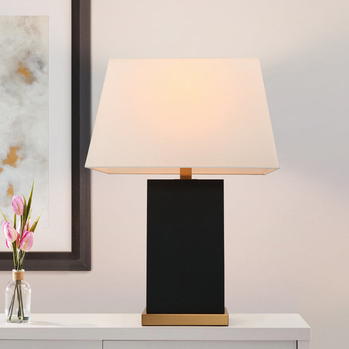Nivora 1-Light Black Table Lamps