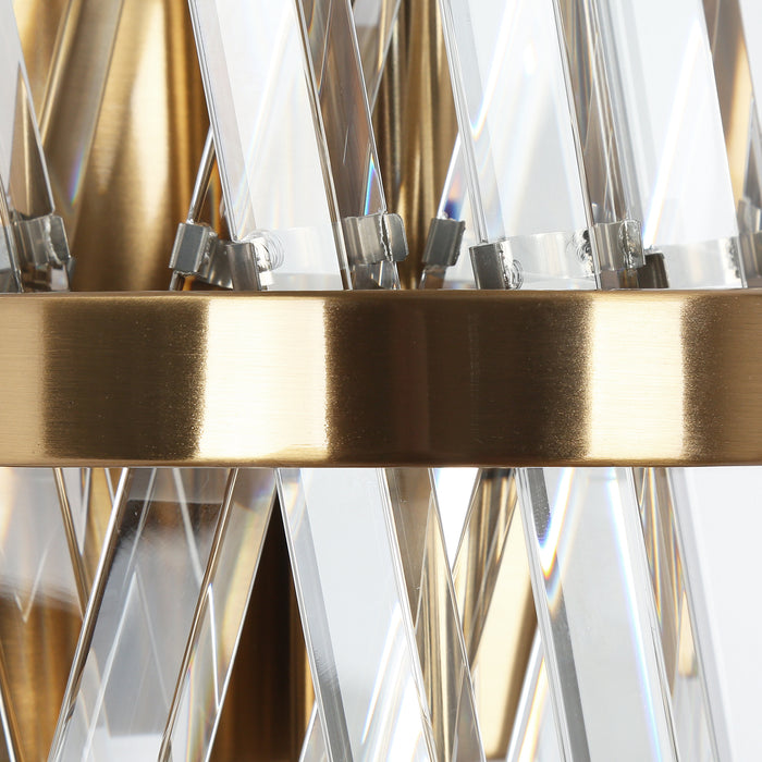 Wynora 2-Light Brass Wall Sconce