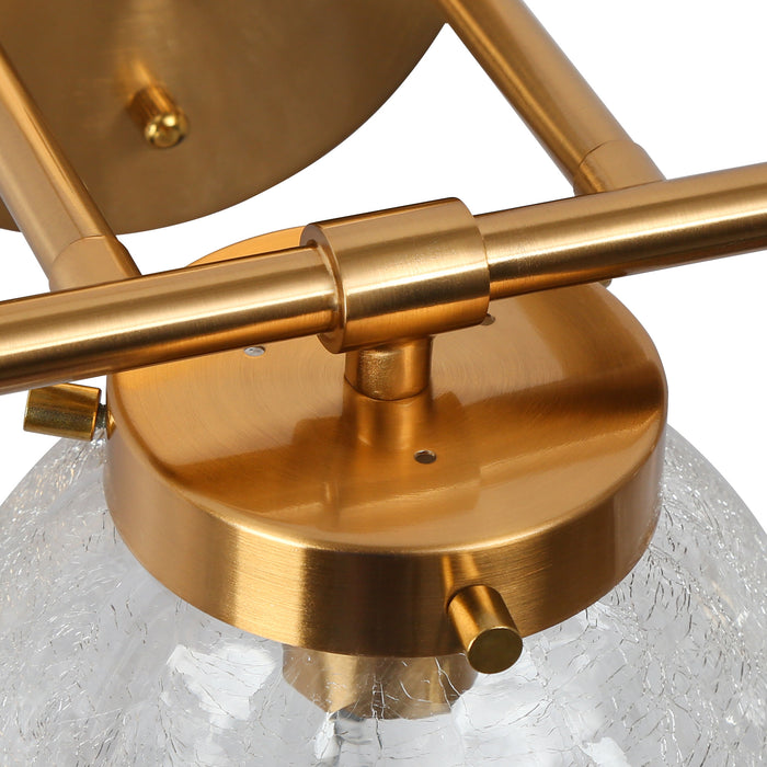 Ariene 3-Light Brass Bathroom Vanity Light