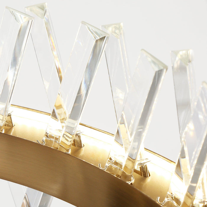 Elyria 2-Light LED Brass Chandeliers