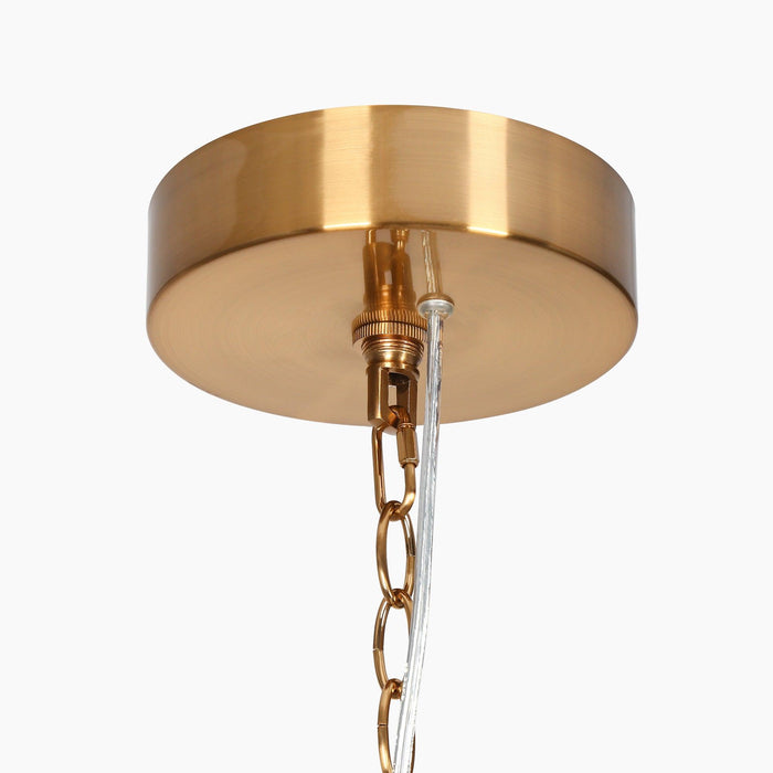 Isalyn 15-Light LED Brass Chandeliers