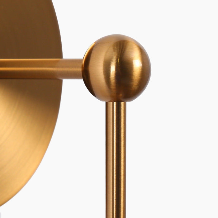 Eldvian 1-Light LED Brass Wall Sconces