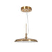 1-Light Gold LED Pendant Light - Belles Lighting