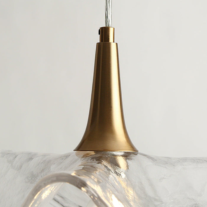 Elvian 1-Light Brass Pendant Lights