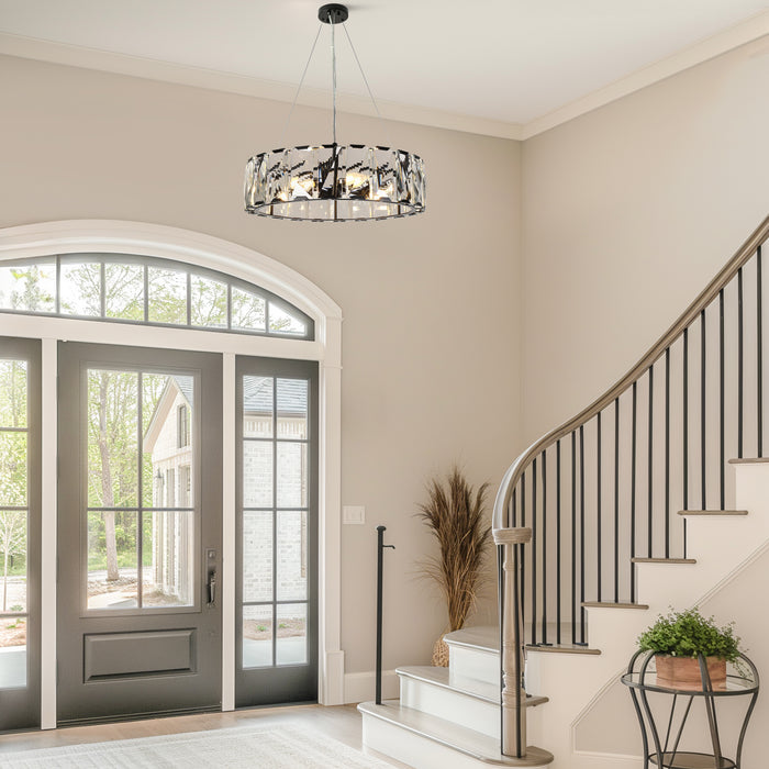 Ethel 6-Light Black Chandeliers
