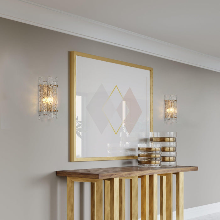 Zyphera 1-Light Brass Wall Sconces