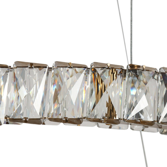 Vexlian 1-Light LED Brass Chandeliers
