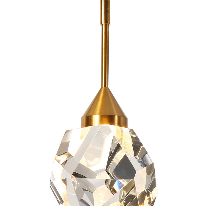 Riolven 5-Light LED Brass Chandelier