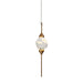1-Light LED Crystal Pendant Lights - Belles Lighting